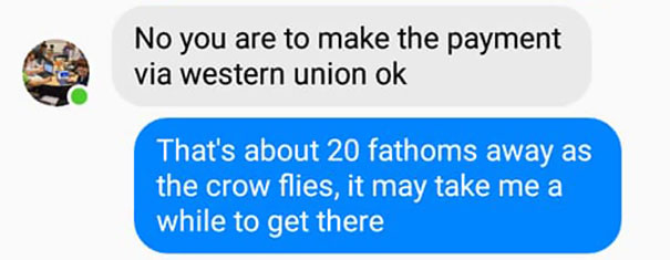 This Guy Received A Message Saying He’d Won $1.2M But Needs To Pay A Delivery Fee, So He Trolled The Scammer This Guy Received A Message Saying He’d Won $1.2M But Needs To Pay A Delivery Fee, So He Trolled The Scammer