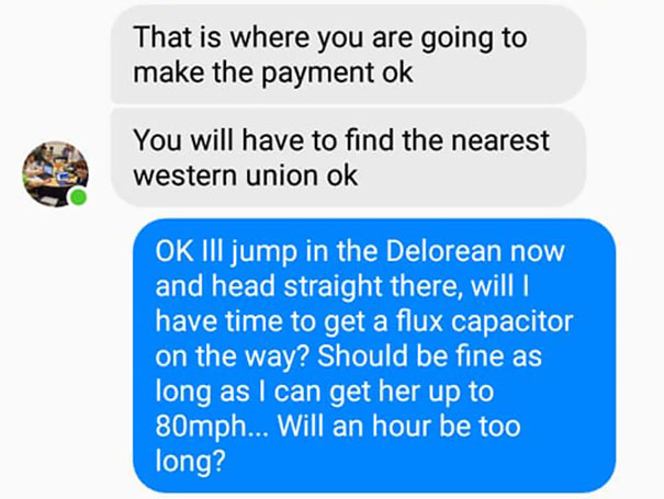 This Guy Received A Message Saying He’d Won $1.2M But Needs To Pay A Delivery Fee, So He Trolled The Scammer This Guy Received A Message Saying He’d Won $1.2M But Needs To Pay A Delivery Fee, So He Trolled The Scammer