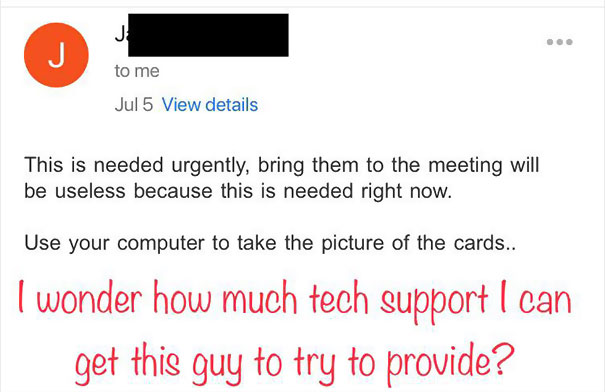 “My Wife Spent Three Days Trolling A Scammer” “My Wife Spent Three Days Trolling A Scammer”