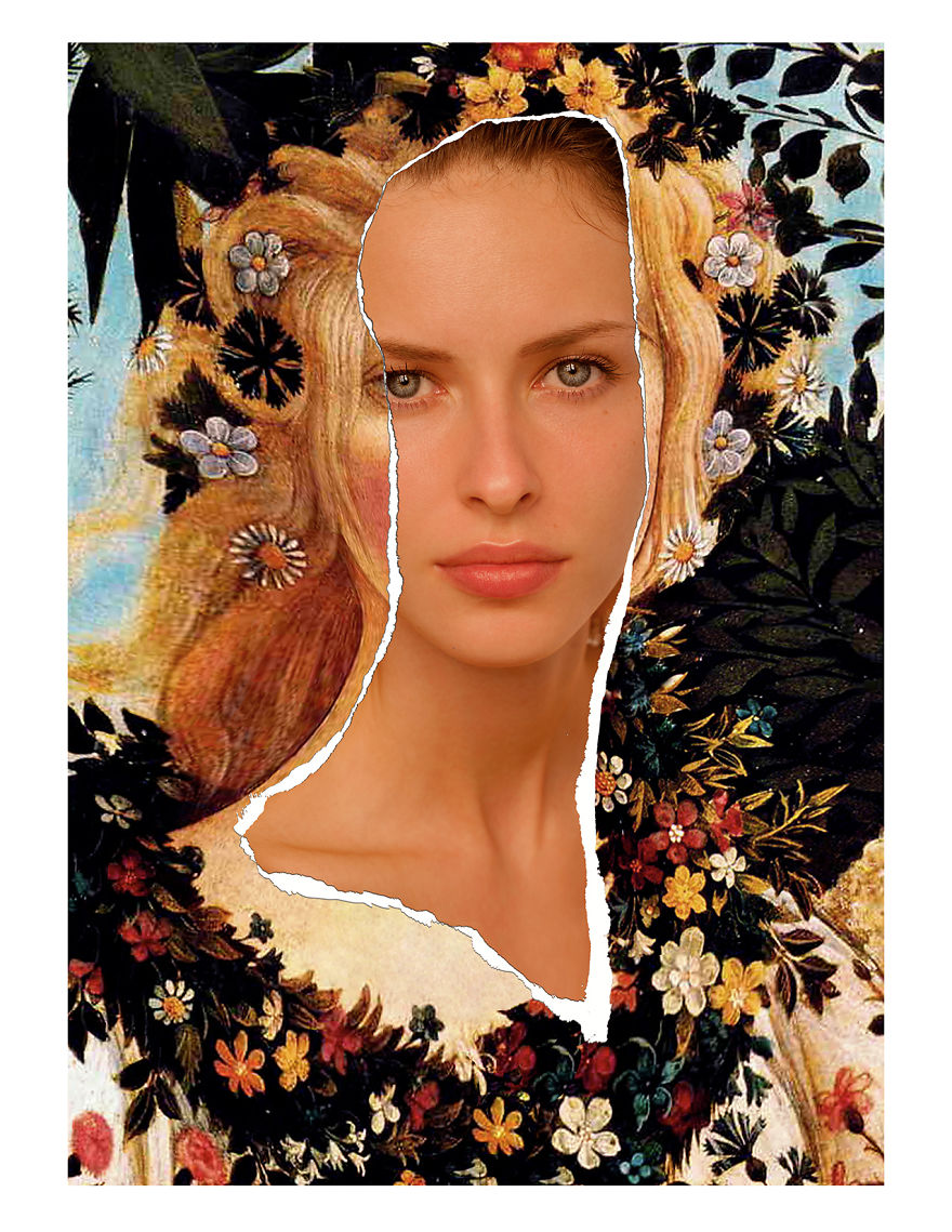 New Renaissance &#8211; We Mixed Famous Art Portrait With Photos