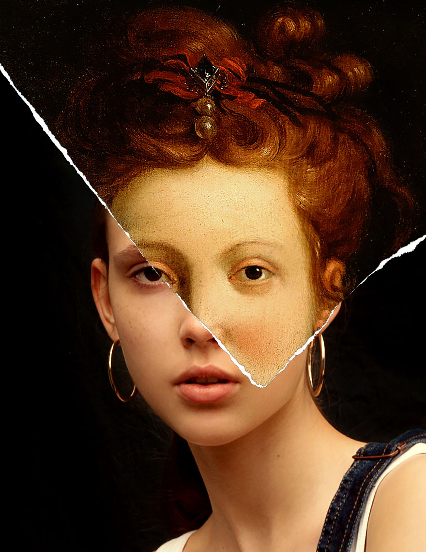 New Renaissance &#8211; We Mixed Famous Art Portrait With Photos