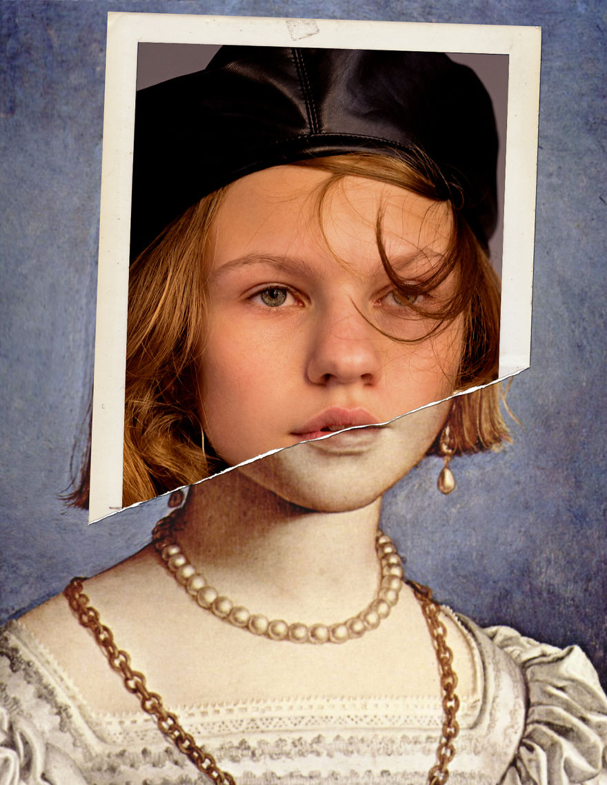 New Renaissance &#8211; We Mixed Famous Art Portrait With Photos