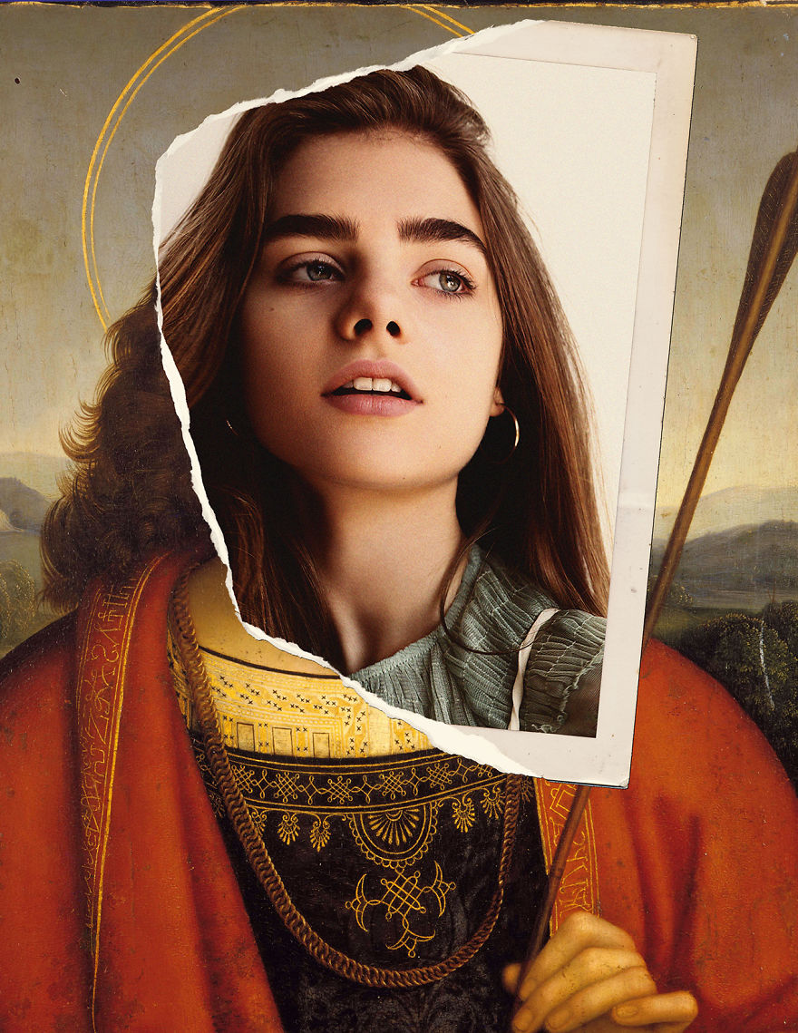 New Renaissance &#8211; We Mixed Famous Art Portrait With Photos