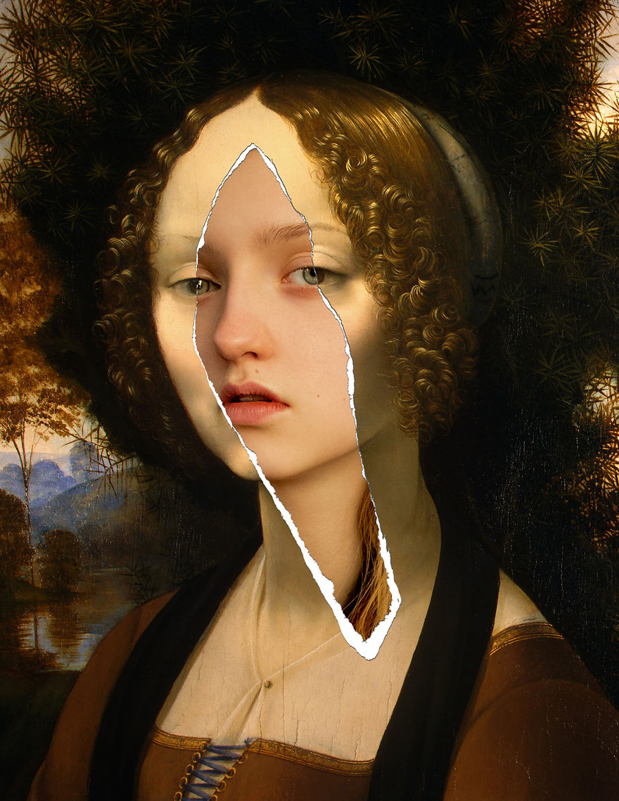 New Renaissance &#8211; We Mixed Famous Art Portrait With Photos