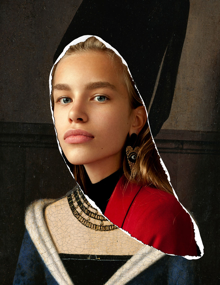 New Renaissance &#8211; We Mixed Famous Art Portrait With Photos