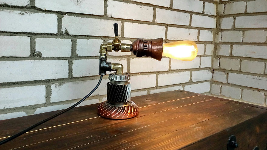 Steampunk Industrial Lamps Steampunk Industrial Lamps