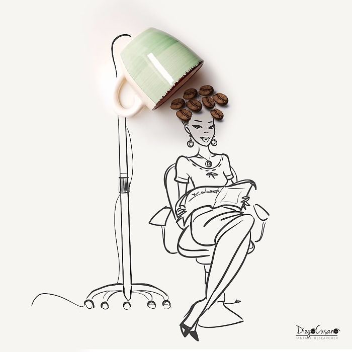 Artist Turns Ordinary Everyday Objects Into Clever Illustrations