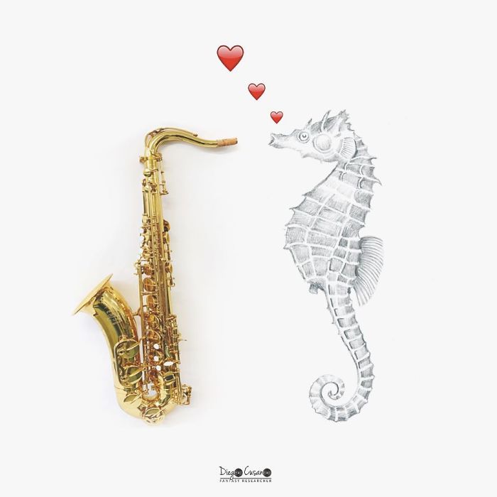 Artist Turns Ordinary Everyday Objects Into Clever Illustrations