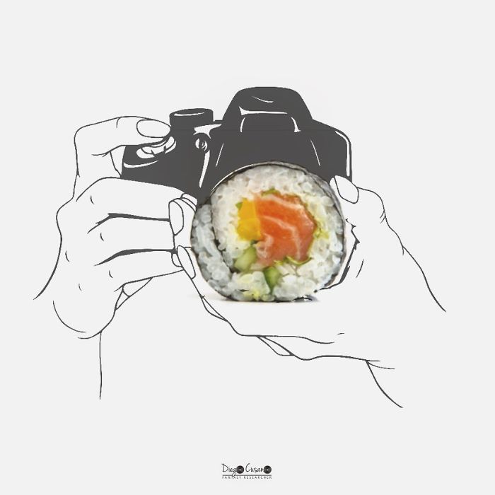 Artist Turns Ordinary Everyday Objects Into Clever Illustrations