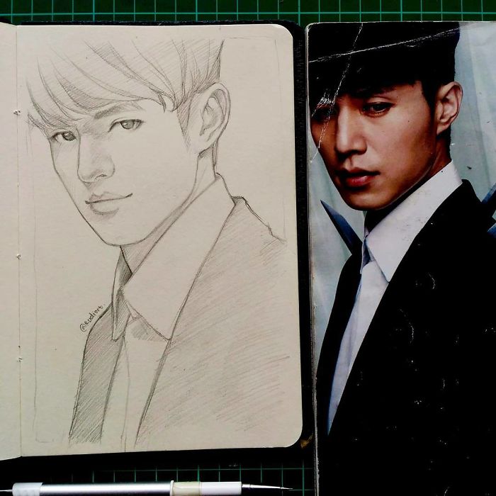 Indonesian Illustrator Sketches Real People As Cartoons And You Will Be Amazed At The Accuracy