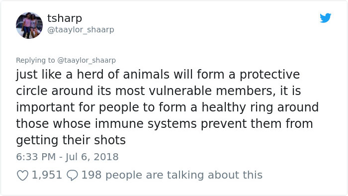 Girl Goes Viral On Twitter For Delivering All The Real Facts About Vaccines And People Can’t Thank Her Enough Girl Goes Viral On Twitter For Delivering All The Real Facts About Vaccines And People Can’t Thank Her Enough