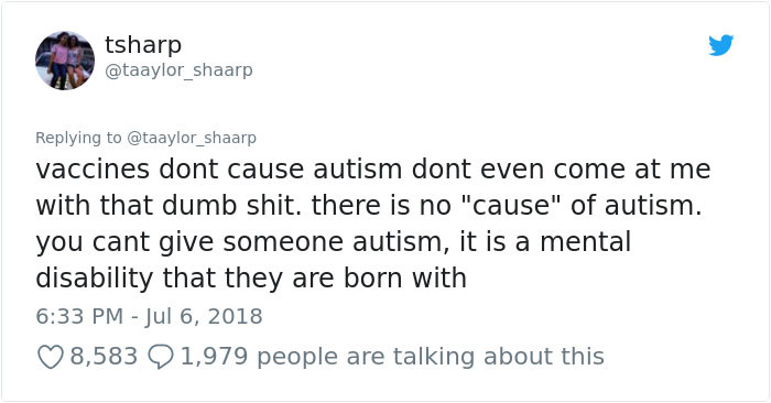 Girl Goes Viral On Twitter For Delivering All The Real Facts About Vaccines And People Can’t Thank Her Enough Girl Goes Viral On Twitter For Delivering All The Real Facts About Vaccines And People Can’t Thank Her Enough