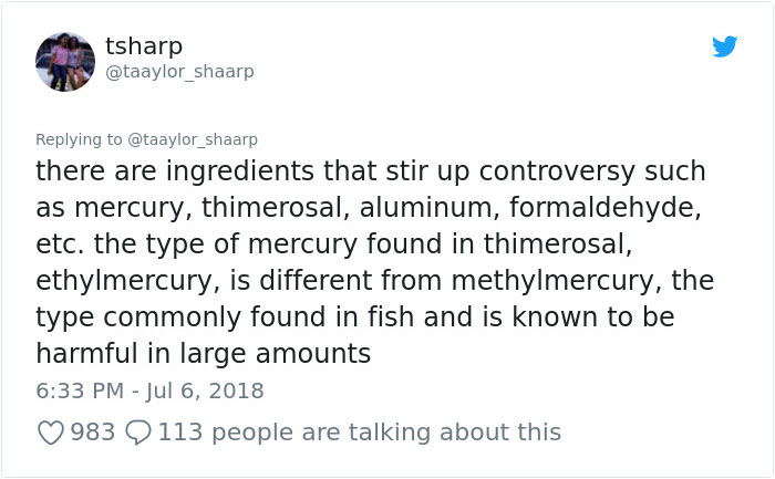 Girl Goes Viral On Twitter For Delivering All The Real Facts About Vaccines And People Can’t Thank Her Enough Girl Goes Viral On Twitter For Delivering All The Real Facts About Vaccines And People Can’t Thank Her Enough