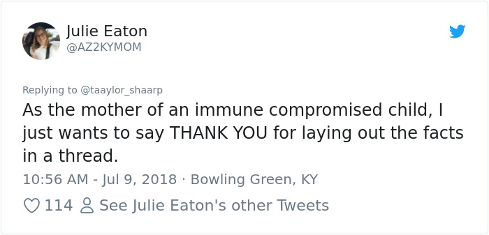 Girl Goes Viral On Twitter For Delivering All The Real Facts About Vaccines And People Can’t Thank Her Enough Girl Goes Viral On Twitter For Delivering All The Real Facts About Vaccines And People Can’t Thank Her Enough
