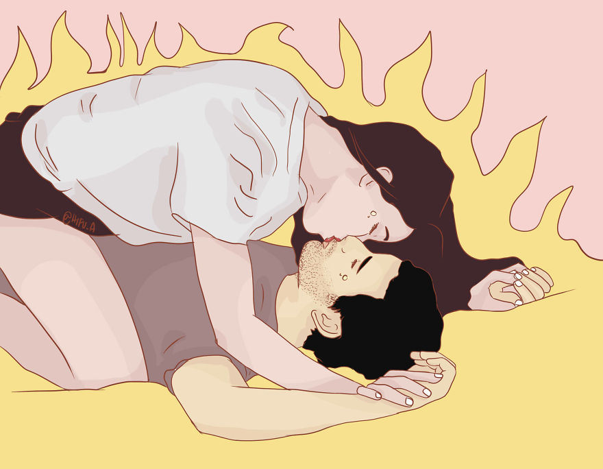 7+ Illustrations Of Cute Couples You Will Love