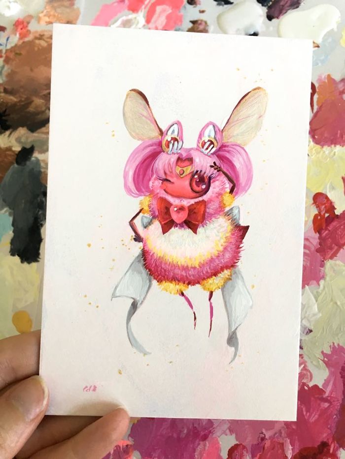 Artist Paints Iconic Movie And Cartoon Characters As Bees, And The Result Is Extremely Cute Artist Paints Iconic Movie And Cartoon Characters As Bees, And The Result Is Extremely Cute