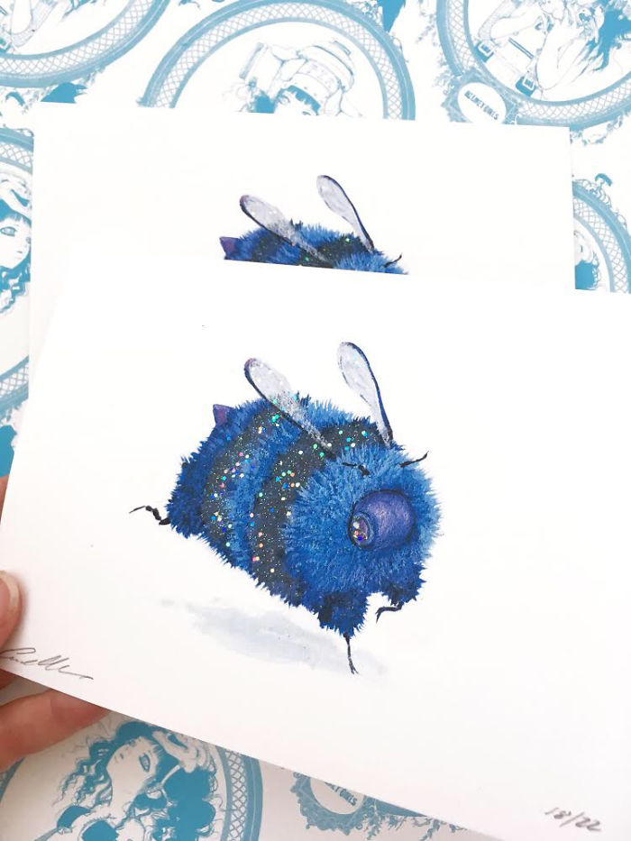 Artist Paints Iconic Movie And Cartoon Characters As Bees, And The Result Is Extremely Cute Artist Paints Iconic Movie And Cartoon Characters As Bees, And The Result Is Extremely Cute