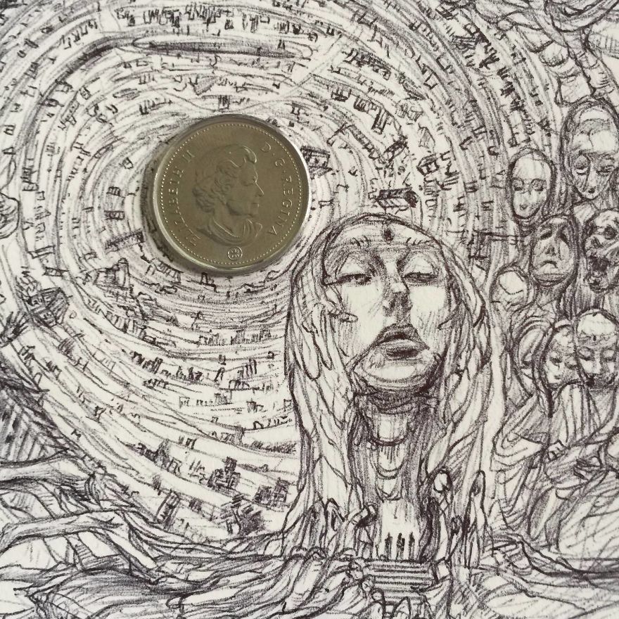 How This Drawing Turned From A Random Scribble To This How This Drawing Turned From A Random Scribble To This