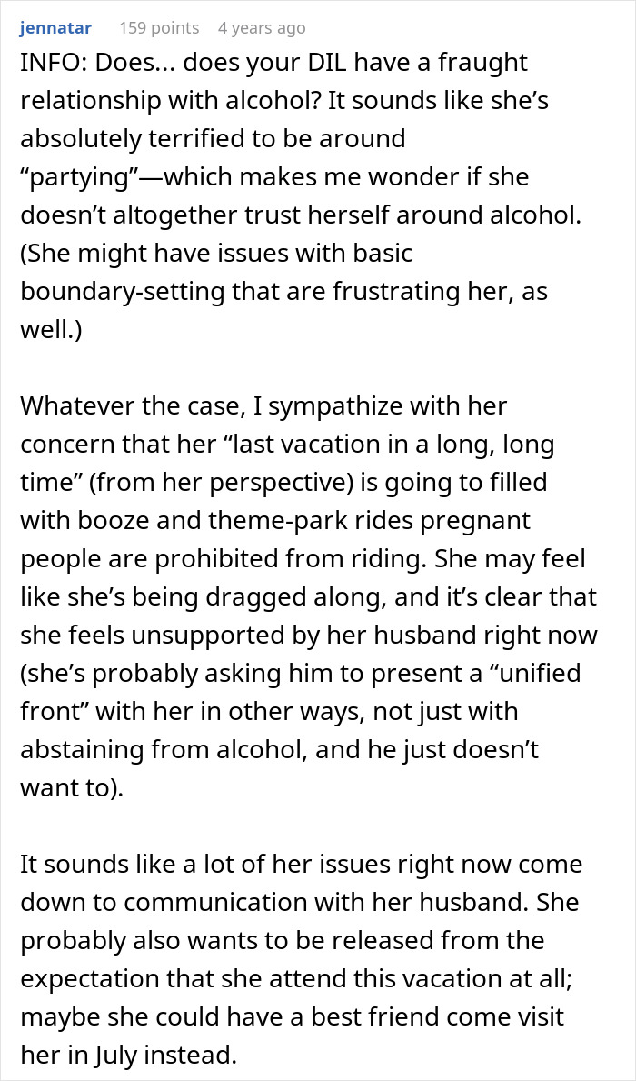 MIL Tells DIL The World Doesn’t Revolve Around Her Pregnancy After One Too Many Complaints MIL Tells DIL The World Doesn’t Revolve Around Her Pregnancy After One Too Many Complaints
