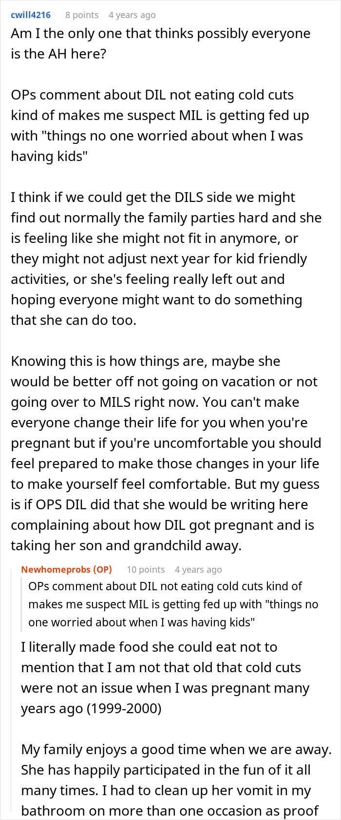 MIL Tells DIL The World Doesn’t Revolve Around Her Pregnancy After One Too Many Complaints MIL Tells DIL The World Doesn’t Revolve Around Her Pregnancy After One Too Many Complaints