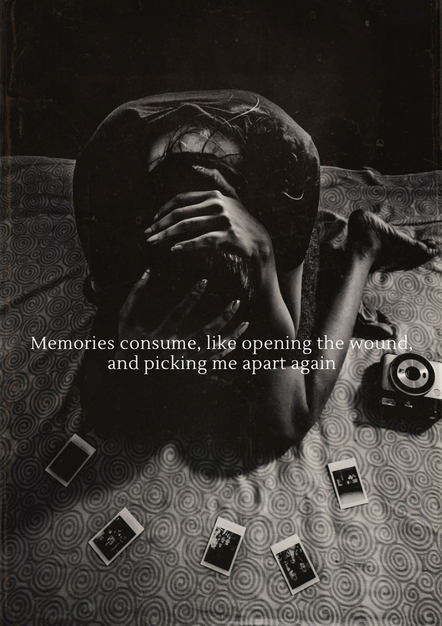 I Show You What Depression Feels Like Using Iconic Linkin Park Lyrics &#038; Photography