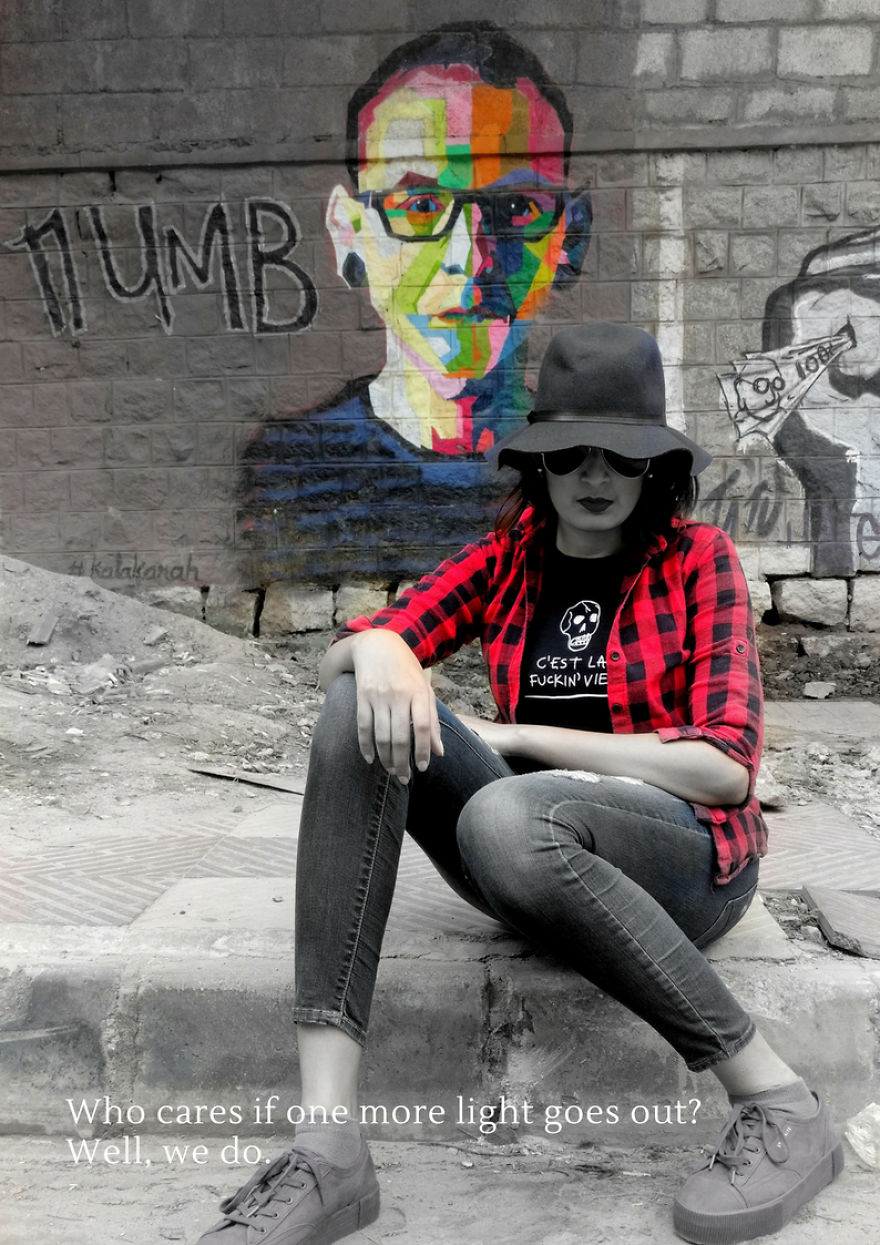 I Show You What Depression Feels Like Using Iconic Linkin Park Lyrics &#038; Photography