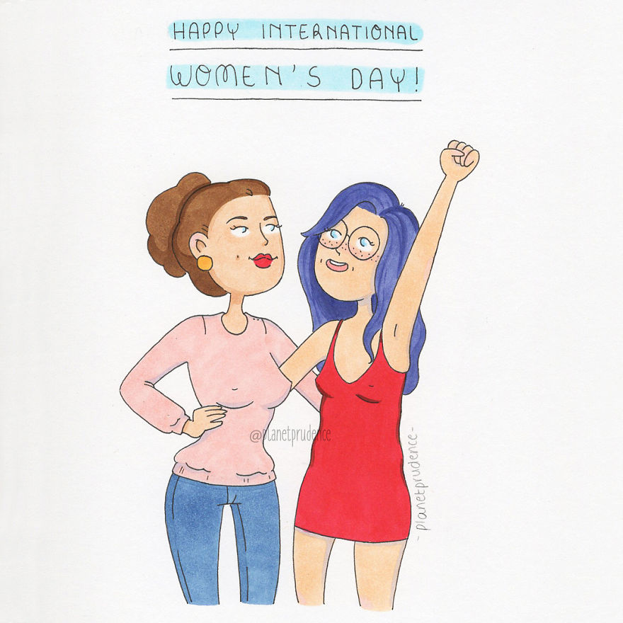 I Illustrate The Everyday Problems Of Being A Woman I Illustrate The Everyday Problems Of Being A Woman