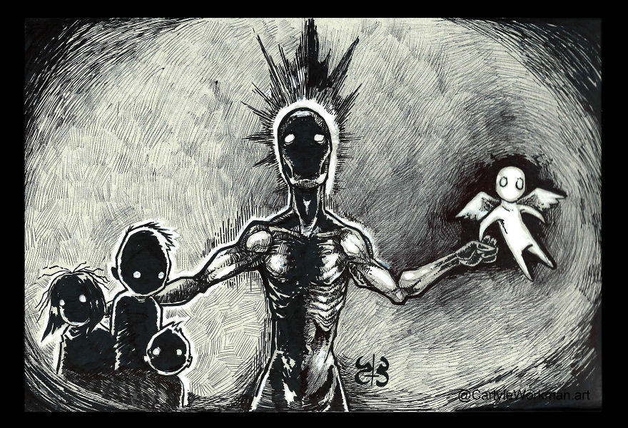 After Losing My Daughter In A Stillbirth, I Used My Art To Express The Emotions I Went Through