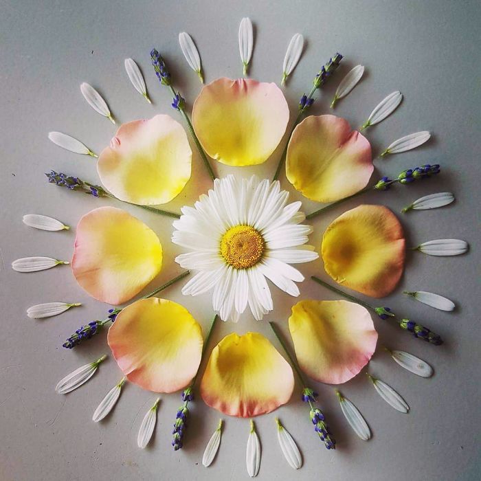 I Create Mandalas From Things I Find In Nature As A Way To Meditate