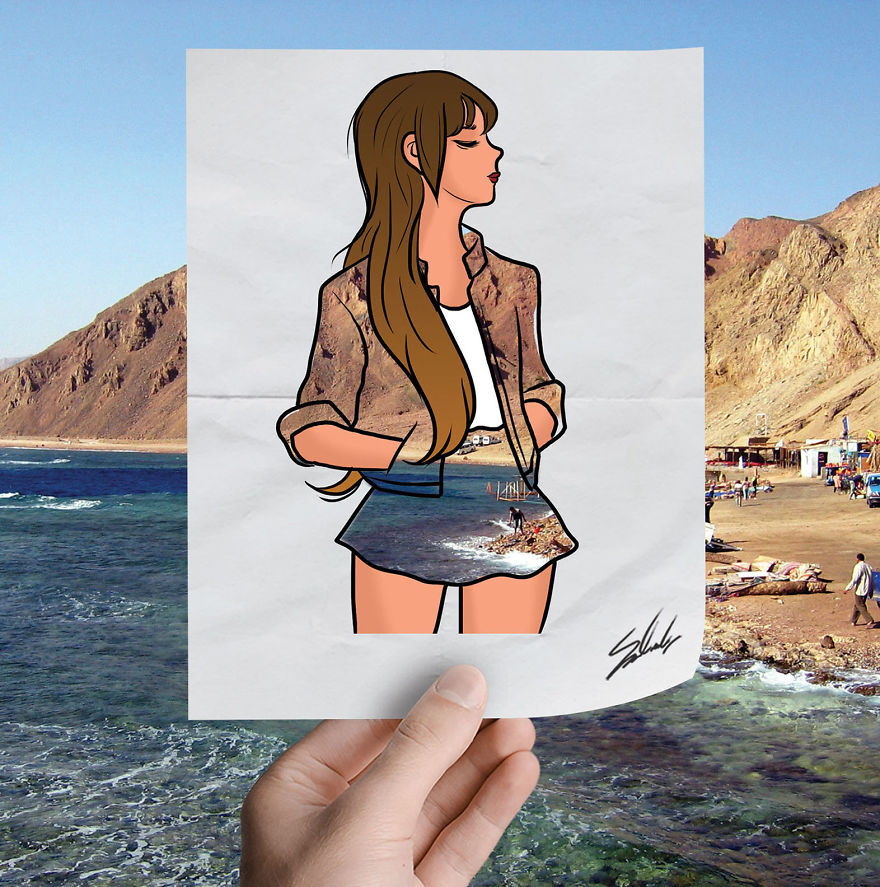 20 Fashion Cutouts Showing The Beauty Of Egypt In A Unique Way