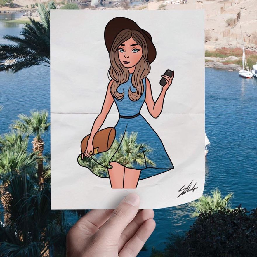 20 Fashion Cutouts Showing The Beauty Of Egypt In A Unique Way