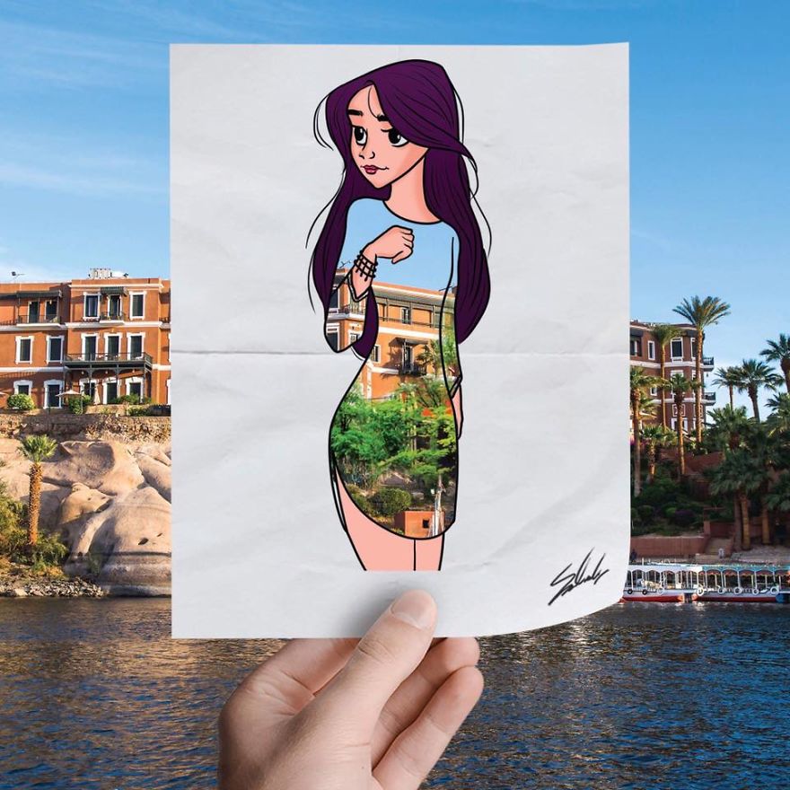 20 Fashion Cutouts Showing The Beauty Of Egypt In A Unique Way