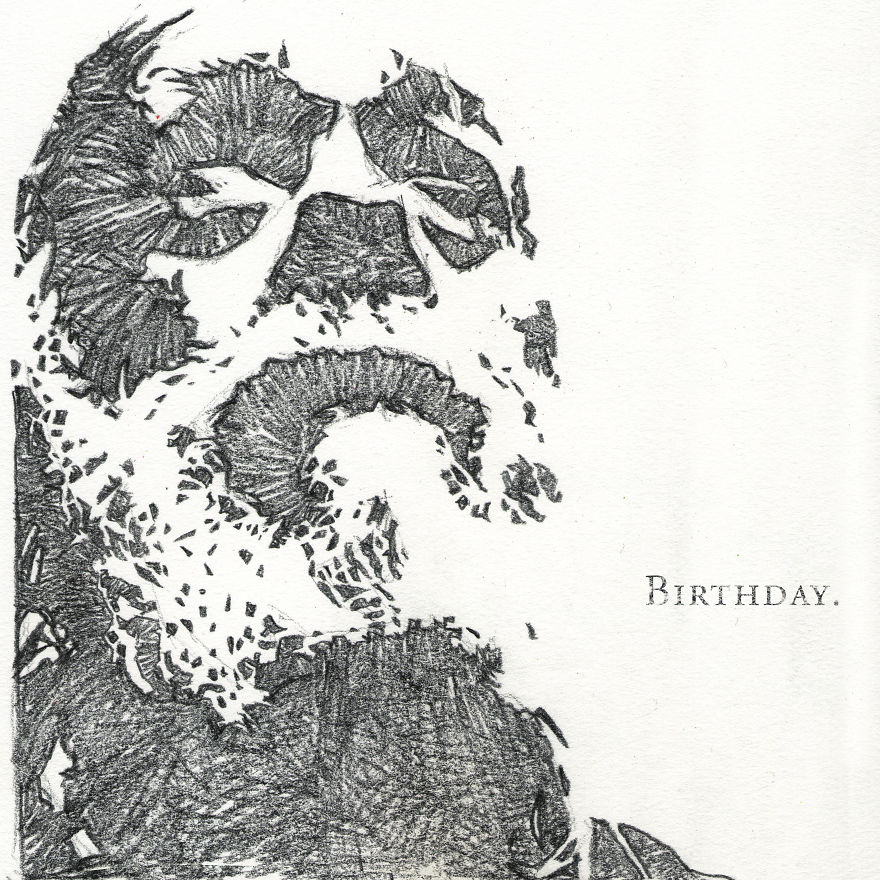 I’ve Drawn Hundreds Of Portraits Of My Friends For Their Birthdays I’ve Drawn Hundreds Of Portraits Of My Friends For Their Birthdays