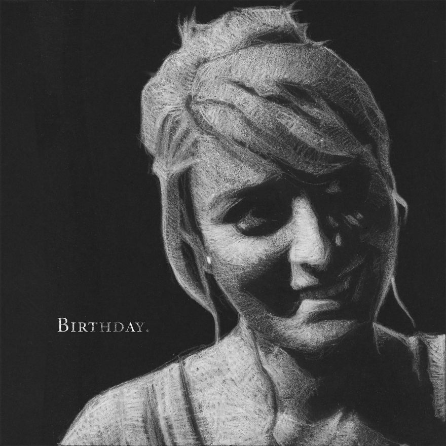 I’ve Drawn Hundreds Of Portraits Of My Friends For Their Birthdays I’ve Drawn Hundreds Of Portraits Of My Friends For Their Birthdays