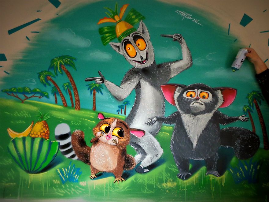 World’s 1st Children’s Book To Be Fully Illustrated With Street Art World’s 1st Children’s Book To Be Fully Illustrated With Street Art