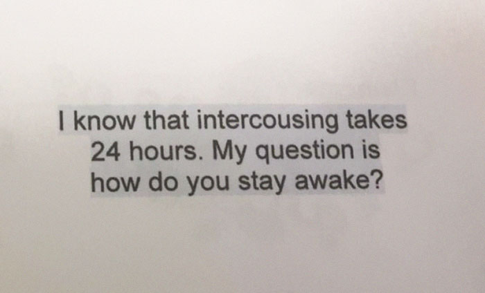 Teacher Teaches Kids About Sex, Can’t Stop Laughing At Their Questions