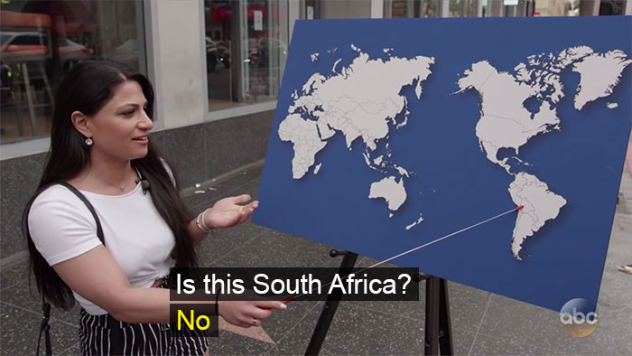 Jimmy Kimmel Asked A Stupidly Simple Geography Question, And These People Still Managed To Fail Jimmy Kimmel Asked A Stupidly Simple Geography Question, And These People Still Managed To Fail