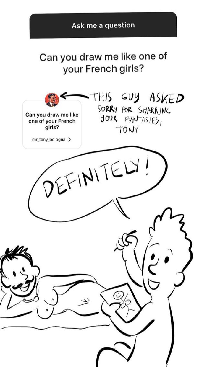 I Replied To The Questions Asked On My Instagram With Drawings, And People Loved Them I Replied To The Questions Asked On My Instagram With Drawings, And People Loved Them