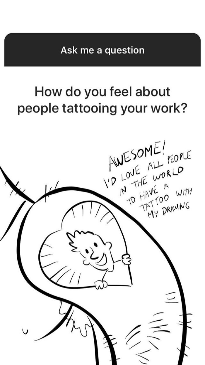 I Replied To The Questions Asked On My Instagram With Drawings, And People Loved Them I Replied To The Questions Asked On My Instagram With Drawings, And People Loved Them