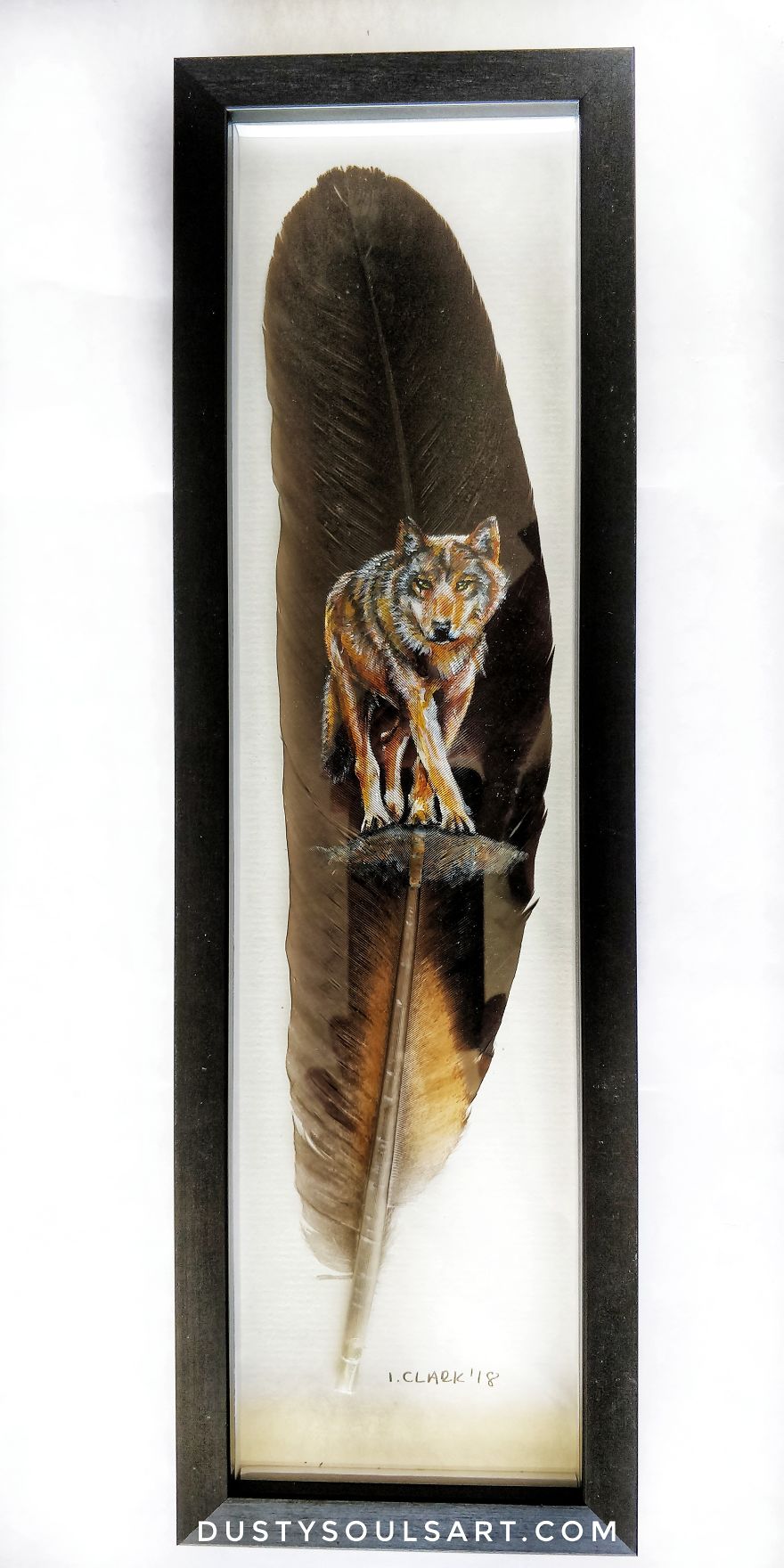 I Make A Living From Painting On Feathers And Shells In A Beautiful Seaside Town