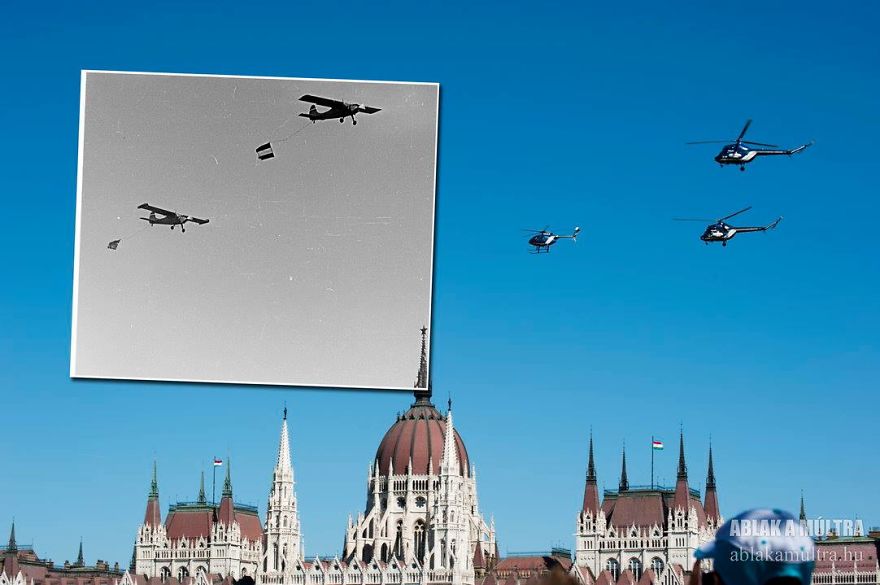 Photographer Lets Us Travel Back In Time By Combining 20th Century Pictures With Modern Day Surroundings Photographer Lets Us Travel Back In Time By Combining 20th Century Pictures With Modern Day Surroundings