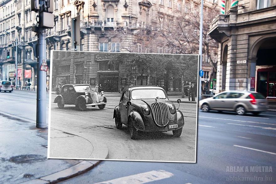 Photographer Lets Us Travel Back In Time By Combining 20th Century Pictures With Modern Day Surroundings Photographer Lets Us Travel Back In Time By Combining 20th Century Pictures With Modern Day Surroundings
