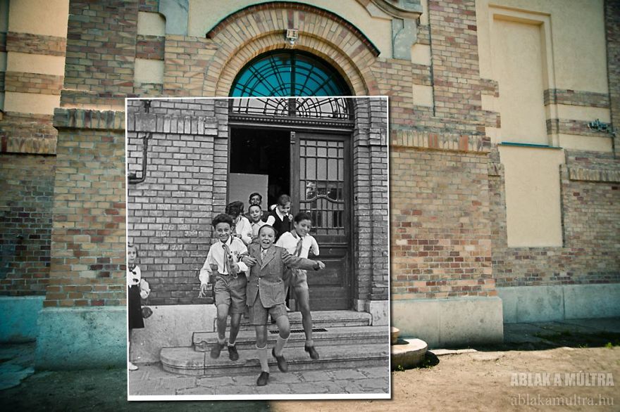 Photographer Lets Us Travel Back In Time By Combining 20th Century Pictures With Modern Day Surroundings Photographer Lets Us Travel Back In Time By Combining 20th Century Pictures With Modern Day Surroundings