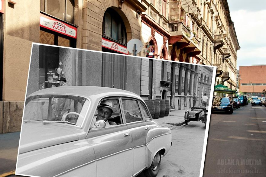 Photographer Lets Us Travel Back In Time By Combining 20th Century Pictures With Modern Day Surroundings Photographer Lets Us Travel Back In Time By Combining 20th Century Pictures With Modern Day Surroundings
