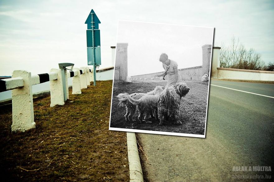 Photographer Lets Us Travel Back In Time By Combining 20th Century Pictures With Modern Day Surroundings Photographer Lets Us Travel Back In Time By Combining 20th Century Pictures With Modern Day Surroundings