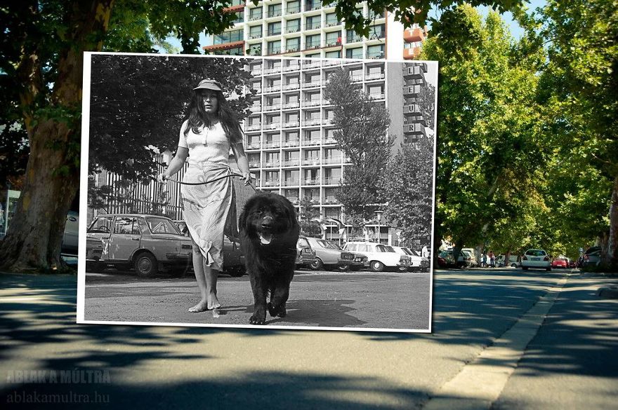 Photographer Lets Us Travel Back In Time By Combining 20th Century Pictures With Modern Day Surroundings Photographer Lets Us Travel Back In Time By Combining 20th Century Pictures With Modern Day Surroundings