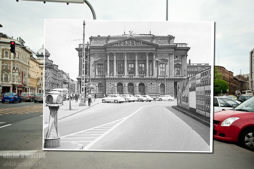 Photographer Lets Us Travel Back In Time By Combining 20th Century Pictures With Modern Day Surroundings Photographer Lets Us Travel Back In Time By Combining 20th Century Pictures With Modern Day Surroundings