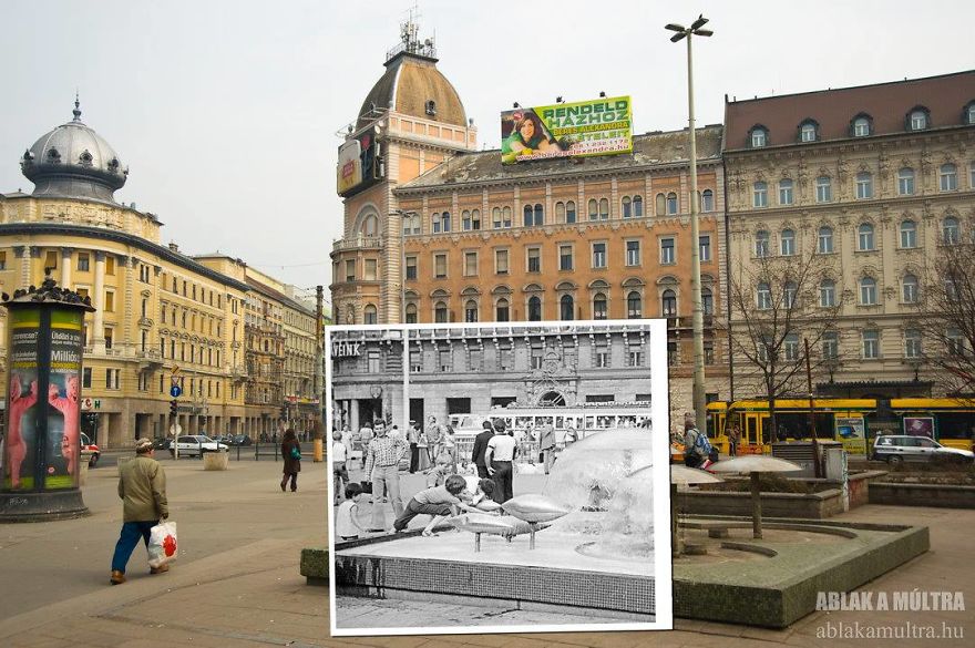 Photographer Lets Us Travel Back In Time By Combining 20th Century Pictures With Modern Day Surroundings Photographer Lets Us Travel Back In Time By Combining 20th Century Pictures With Modern Day Surroundings