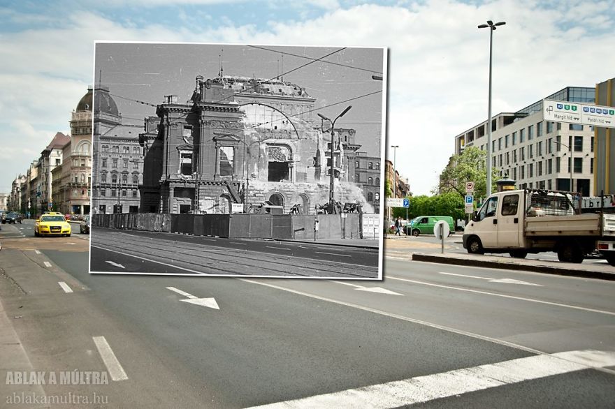 Photographer Lets Us Travel Back In Time By Combining 20th Century Pictures With Modern Day Surroundings Photographer Lets Us Travel Back In Time By Combining 20th Century Pictures With Modern Day Surroundings