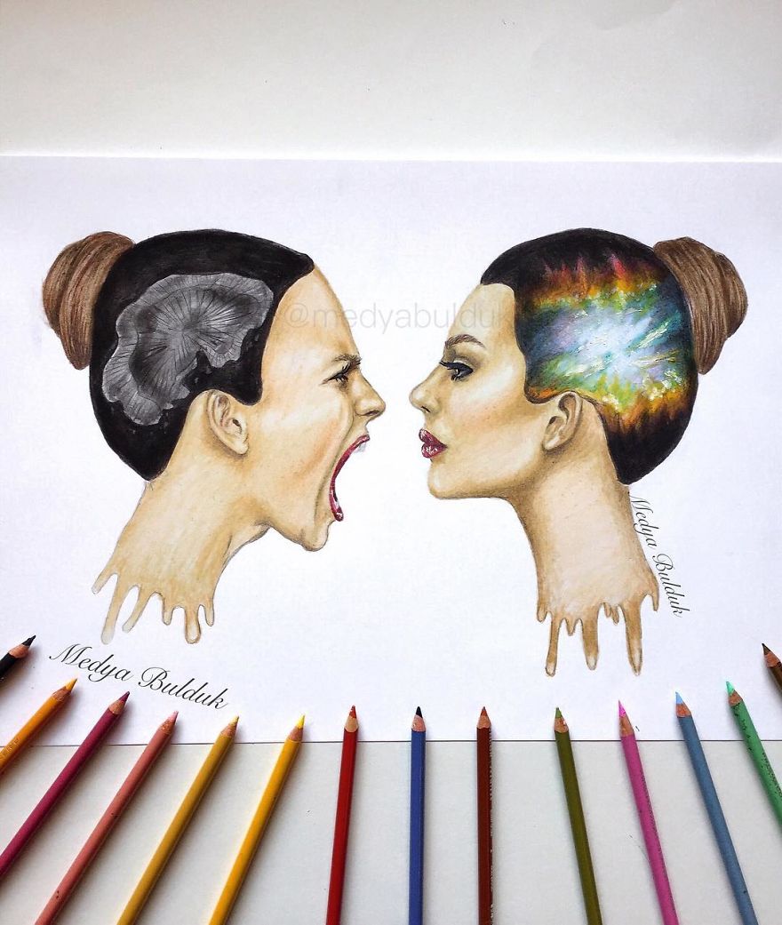 These Illustrations Will Make You Think About What Kind Of Person You Are These Illustrations Will Make You Think About What Kind Of Person You Are